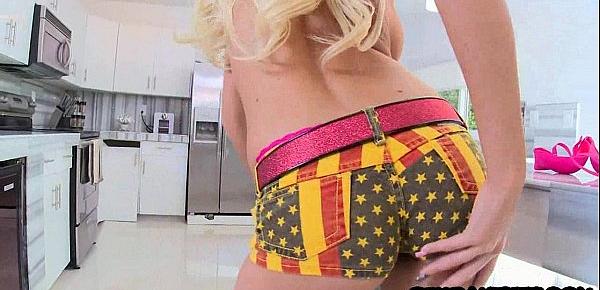 Rikki Six beautiful blonde teen gets it! 01
